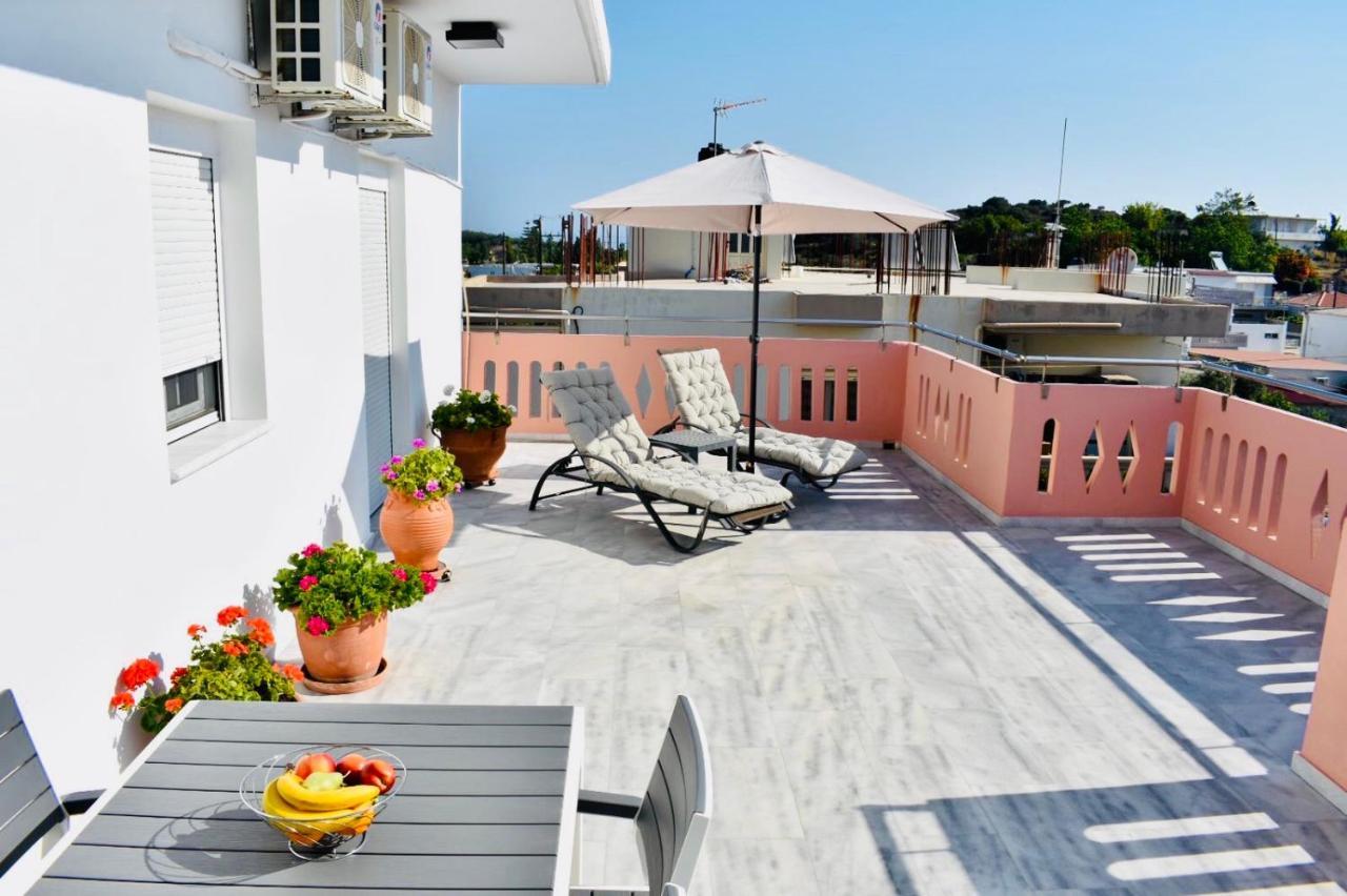 Cozy Renovated Apartment "Filoxenia" Като-Дарацо Екстер'єр фото